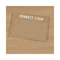 Calendrier de bureau décoratif en acrylique personnalisé personnalisable Calendrier en acrylique transparent pour étude et plateau de jeu pour enfants