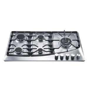 Cuisinière à gaz 5 brûleurs en acier inoxydable encastrable avec dispositif d'allumage automatique et dispositif de sécurité, fabricant OEM - Product Image 5