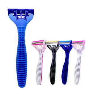 Chao mei rasoir Offre Spéciale hommes rasage OEM 3 lames rasoir manuel rasoir jetable gros rasoir triple lame - Product Image 6