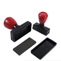 Prix d'usine en gros Rectangle et rond Bureau Ha Timbre Nom Personnaliser Timbres Timbre