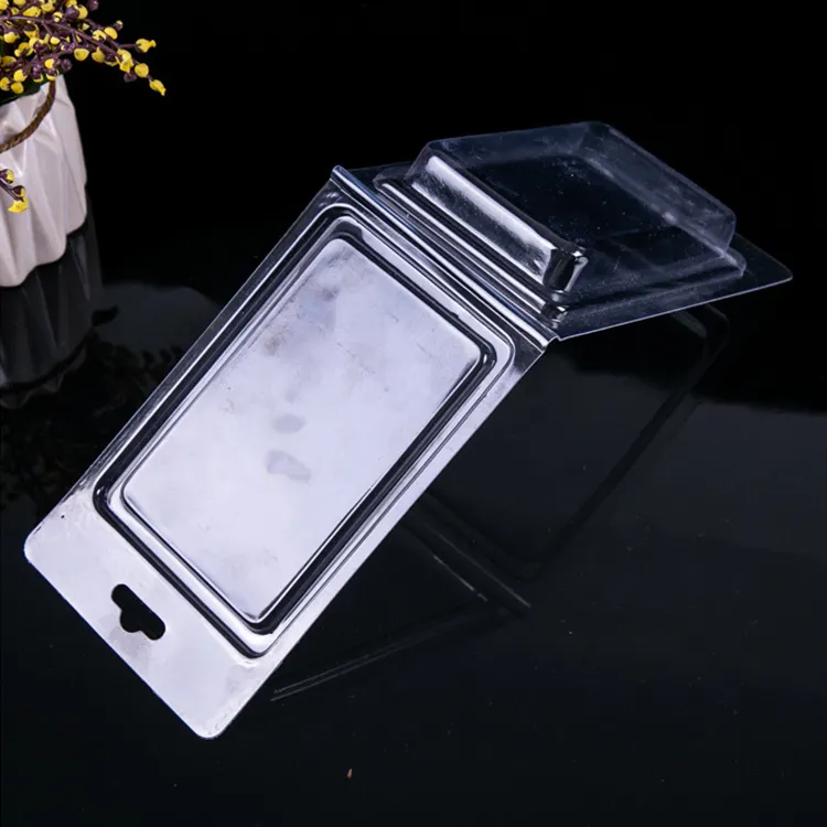 Clear plastic clamshell tray cheap blister clamshell packaging