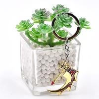 Jeu populaire Dotas 2 ANTI-MAGE porte-clés métal 3D armes modèle pendentif mode porte-clés femmes et hommes bijoux pour la décoration