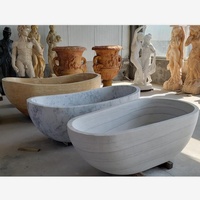 Salle de bain baignoire prix Nice marbre pierre luxe autoportant solide moderne hôtel haute qualité livraison rapide égouttoir centre 1.5m