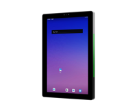 Pantalla de reserva de sala de reuniones de montaje en pared INSOVISION con barra de luz LED RJ45 tableta Android personalizada Poe de 10 pulgadas