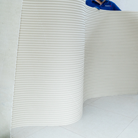 Revêtement mural moderne en pierre naturelle Angtai Carreaux de céramique mats flexibles et durables 200x200mm Panneau de façade de maison Chambre de villa