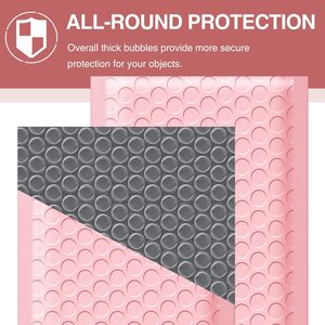 Enveloppe à bulles personnalisée avec logo, imperméable, résistante aux déchirures, rembourrée, pour l'expédition et l'emballage - Product Image 4