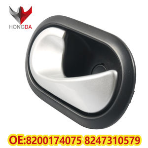 Poignée de porte 8200174075 8247310579 Applicable à Renault Clio Scénic Mégane <span class=keywords><strong>Dacia</strong></span> <span class=keywords><strong>Duster</strong></span> de 2002 à 2017 Poignée peinte en argent - Product Image 4