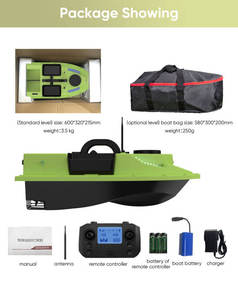 سرعة عالية 12 فولت لصيد سمك الشبوط RC 3 قوي تحميل GPS طقم سونار - Product Image 6