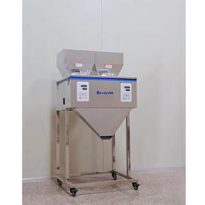 Sıcak Satış Çift Başlıklı Köpek Maması Pirinç Tahıl Kutuları Dağıtıcısı/Granül Ölçüm Tartım Makinesi/Kantitatif Dolum Makinesi - Product Image 4