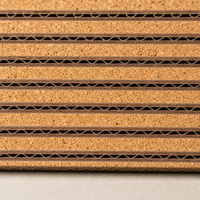 Tapis à gratter pour chat en liège plat avec surface ondulée 600x300mm, tapis à gratter en liège naturel pour chats