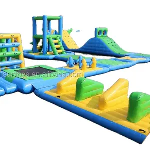 Topfabriek Directe Verkoop Opblaasbare Zeewater Opblaasbare Zeewaterpark Games, Meer Pretwaterpark Drijvend Park Te Koop