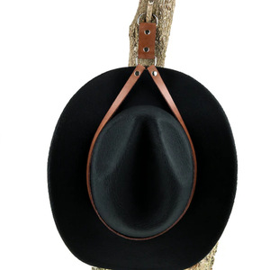 Support mural créatif en cuir PU pour chapeaux de cowboy, organisateur de chapeaux mural pour la maison, pince à chapeaux portable pour voiture et camion - Product Image 3