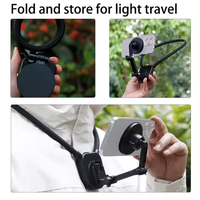 Support magnétique universel pour téléphone portable Accessoires de caméra de sport Go pro DJI 360 Support de poitrine