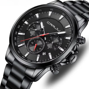 Wholesale new <b>Men's</b> Classic Luminous <b>Waterproof</b> Quartz <b>Watch</b> Alloy Case Stainless Steel Band Premium Wristwatch - Product Image 3