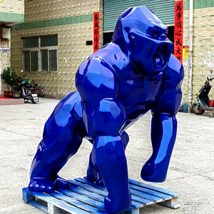 Statua di Animale di Design Famoso a Grandezza Naturale <span class=keywords><strong>in</strong></span> <span class=keywords><strong>Resina</strong></span> e Fibra di Vetro per Interni ed Esterni di Dimensioni Personalizzate per Decorazione - Product Image 1