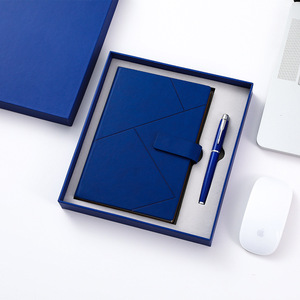 Bán Buôn Cá Nhân Thực Tế PU Da Chất Liệu Tùy Chỉnh Bút Máy Tính Xách Tay Khuyến Mại Văn Phòng Bộ Quà Tặng - Product Image 1