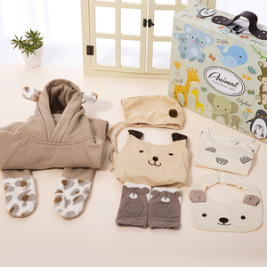 Bébé Unique Panier Essential Stuff Nouveau-Né Barboteuses Bavoirs Chaussettes Belle Baby Shower Baptême Cadeaux - Product Image 2