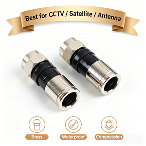ขั้วต่อทองเหลือง<span class=keywords><strong>แบบ</strong></span>กด<span class=keywords><strong>อัด</strong></span> <span class=keywords><strong>RG6</strong></span> RG59 RG11 คุณภาพพรีเมียมจากอังกฤษ สำหรับกล่องรับสัญญาณทีวีดิจิตอล สายเคเบิลดาวเทียม - Product Image 4