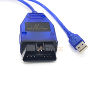 Cable programador OBD2, 409,1, 16 Pines, OBD a conector de interfaz USB, Cable de diagnóstico de escáner automático, Cable OBD resistente de 3 metros
