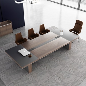 China Factory Price High Quality Modern Boardroom <b>Table</b> <b>Office</b> Furniture Conference Room Desk Board Room <b>Table</b> - Product Image 6