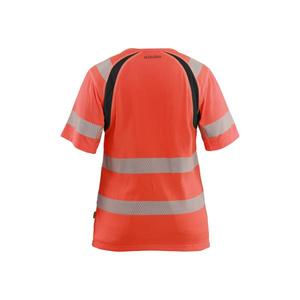 BLAKLADER - 350325375599XS Women’s <b>Hi</b>-<b>Vis</b> <b>t</b>-<b>shirt</b> Red/Black - EAN 7330509894682 <b>HI</b>-<b>VIS</b> WORKWEAR - Product Image 2