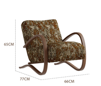 Chaise longue moderne et confortable avec structure en fer et revêtement en tissu pour la maison et le balcon