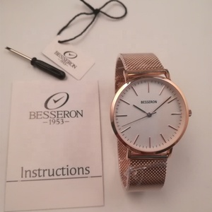 Montres pour femmes OEM avec bracelet en acier élégant, mouvement japonais Miyota 2035, étanche 3ATM, montre-bracelet tendance pour femmes - Product Image 2