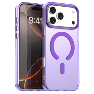Funda Mate Antihuellas de Color Caramelo, Funda Protectora a Prueba de Golpes para Teléfonos Móviles, Funda Magnética para <span class=keywords><strong>iPhone</strong></span> 15 Pro Max, Funda para <span class=keywords><strong>iPhone</strong></span> 17 - Product Image 1