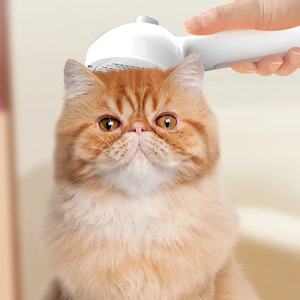 ペット用品スプレー充電式マッサージ帯電防止猫犬ブラシフローティングヘアペット脱毛コーム - Product Image 6