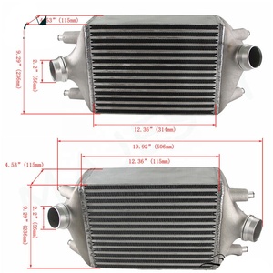 Twin Racing Radiators Intercooler Kit for Porsche 911 Turbo 991 Turbo S 2014-2019 Model - Product Image 6