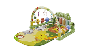 מפעל מכירה ישירה במפעל פעולות מרובות צעצועים משחקים 2 ב 1 חדר כושר מוזיקלי פדאל פסנתר התינוק לשחק מחצלת - Product Image 2