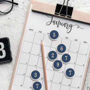 Bottoni in Tessuto Resistente Multicolore Rotondi per Scrapbooking, Fai da Te, Cucito e Forniture Artigianali - Product Image 4