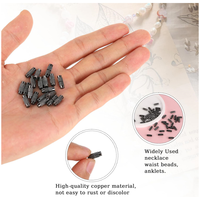 Offre Spéciale 50 pièces fermoirs à vis en laiton, fermoirs cordon bijoux embouts pour collier fabrication de bracelets