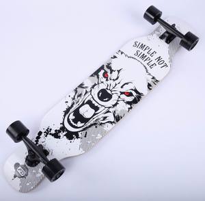 Producto en Oferta, Venta Directa de Fábrica de Patinetas, Longboard de Bajo <span class=keywords><strong>Precio</strong></span> con Ruedas de PU 85A para Niños y Adultos - Product Image 1
