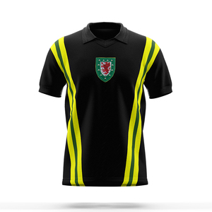 Maglia da Calcio Personalizzata con Scollo a V, Logo Ricamato, Stampa a Trasferimento Termico, Traspirante, Antibatterica, ad Asciugatura Rapida, Manica Corta - Product Image 6