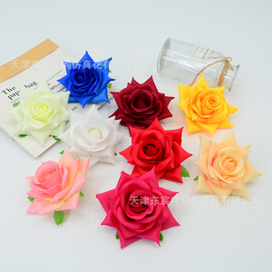 Flores Artificiales de Rosa Dongchen Crafts, 13 cm, Flor de Seda, Decoración para Bodas, Accesorios de Fotografía - Product Image 4