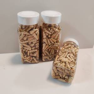 100g or Unicore <span class=keywords><strong>comestible</strong></span> sucre perle gâteau arrose gâteau décoration fournitures boulangerie ingrédients métal Super doré arrose - Product Image 2