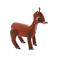 Cerf Sika gonflable en PVC personnalisé jouet pour décorations extérieures accessoire de piscine pour enfants