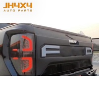 Kit de carrosserie extérieur amélioré : Garniture de hayon arrière sport en ABS noir pour modèles 2016-2020