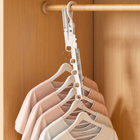 Séchoir pliable multifonctionnel portable, séchoir de voyage, séchoir d'hôtel, cinq trous, séchoir à vêtements pour les voyages d'affaires, les voyages touristiques