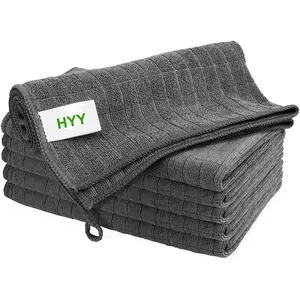 Multi-Purposes Reusable Eco-friendly Quick Drying Rags Microfiber Kitchen Cleaning Cloth Car Towels