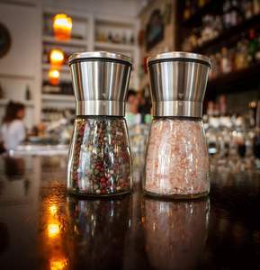 Kitchen Tools Salt <b>Pepper</b> <b>Grinder</b> Stainless Steel Ceramic Burr Electric Rechargeable Battery Powered Eco-Friendly Spice <b>Grinder</b> - Product Image 2