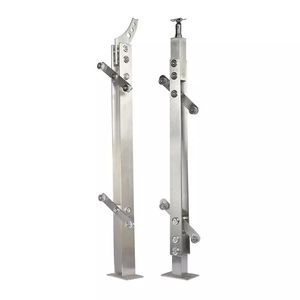 Phụ Kiện Kim Loại Hàng Rào Cầu Thang Thiết Kế Hiện Đại Lan Can Bằng Kính Thép Không Gỉ Giá Đỡ Lan Can Cầu Thang - Product Image 2