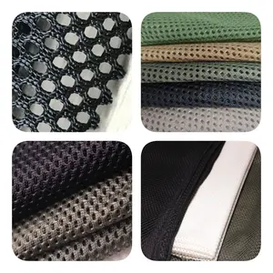 M3/ROOSO 100% polyester 250gsm high strength mesh fabric poly warp knit net for backpack lining mesh fabric