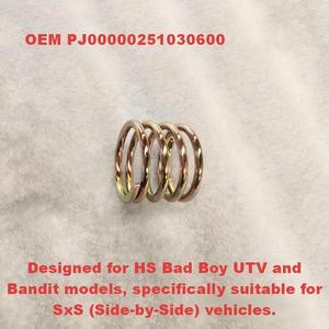 Nuevo Resorte de Compresión OEM PJ00000251030600 para Vehículos HS Bad Boy UTV/<span class=keywords><strong>Bandit</strong></span> SxS, Hecho en China - Product Image 1