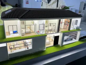 Model skala arsitektur penjualan Real Estate model produsen meja pasir pembuatan Model yang indah dari interior villa