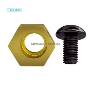 6 pièces de colliers de serrage excentriques hexagonaux M4 <span class=keywords><strong>M5</strong></span> M6 M8 M10 en acier inoxydable, écrous de serrage d'ancrage pour étau de précision OK <span class=keywords><strong>Vise</strong></span> - Product Image 1