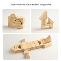 Juego de Bloques de Construcción de Juguetes Electrónicos de Madera Educativos DIY con Temática de Fantasía y Ciencia Ficción para Niños de 5 a 7 Años Unisex