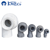 Buse en carbure de silicium coulé d'une seule pièce KMECO White Female Wrap connection Vortex Spray Nozzle