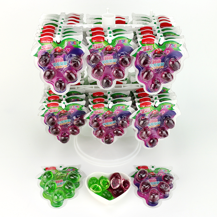 Grape gummy candy